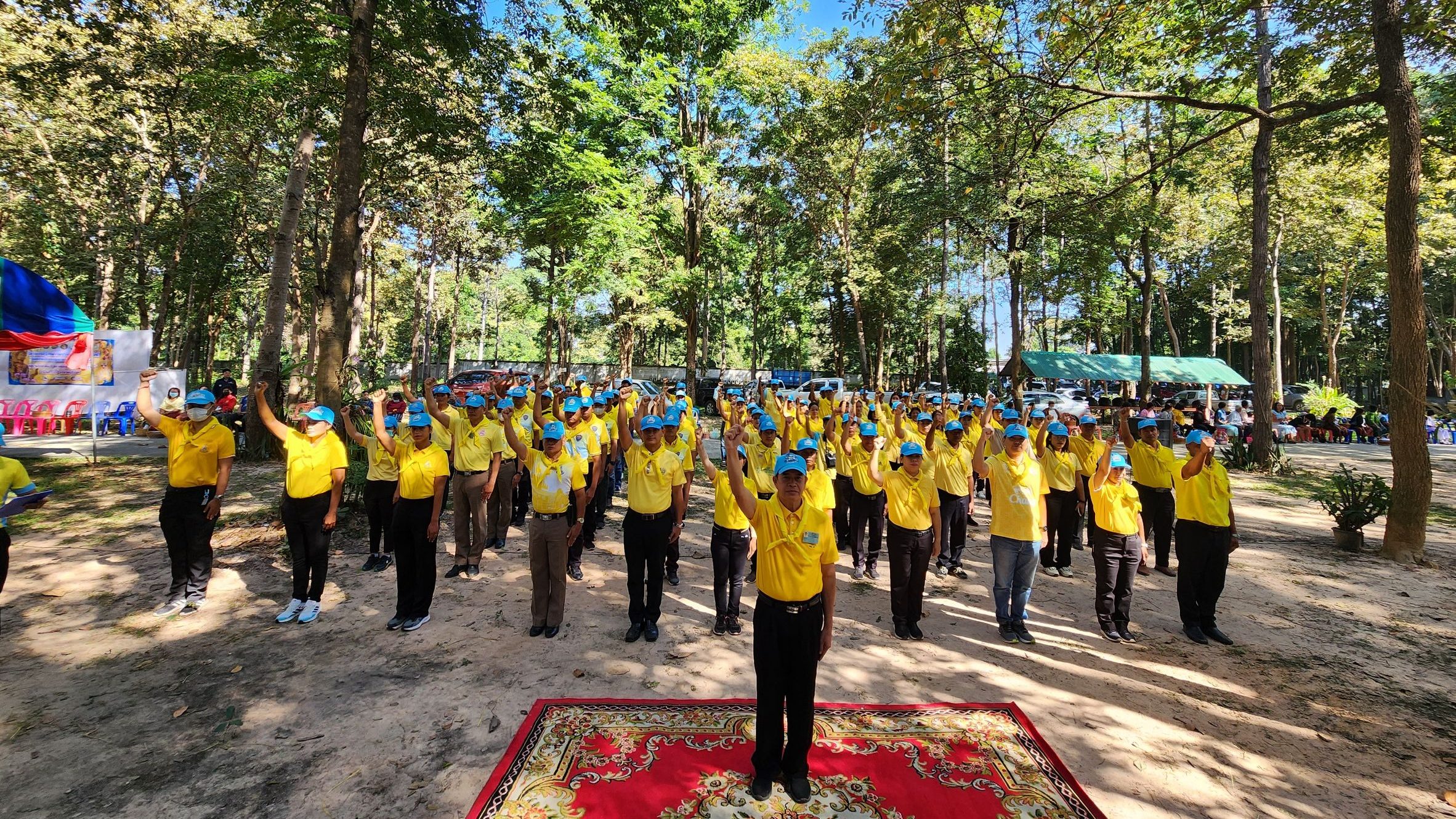 สภ.กระสัง ภ.จว.บุรีรัมย์ รายงานผลการปฏิบัติกิจกรรมจิตอาสา