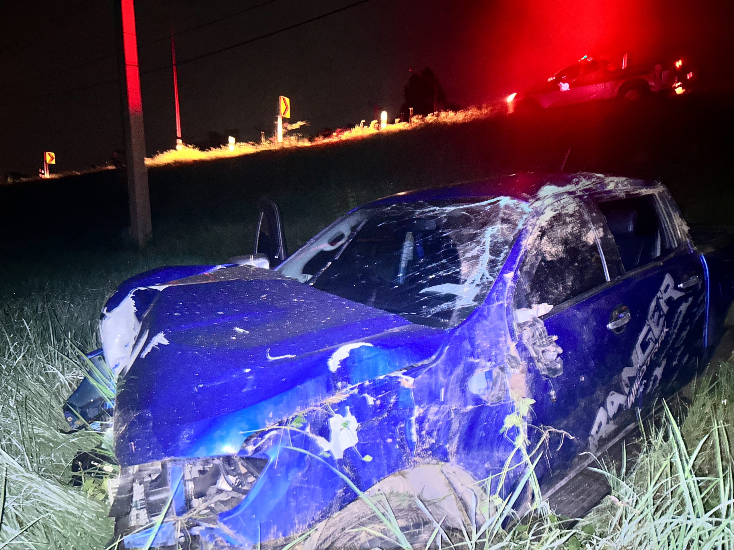 เหตุ ว.40 ตกข้างทาง