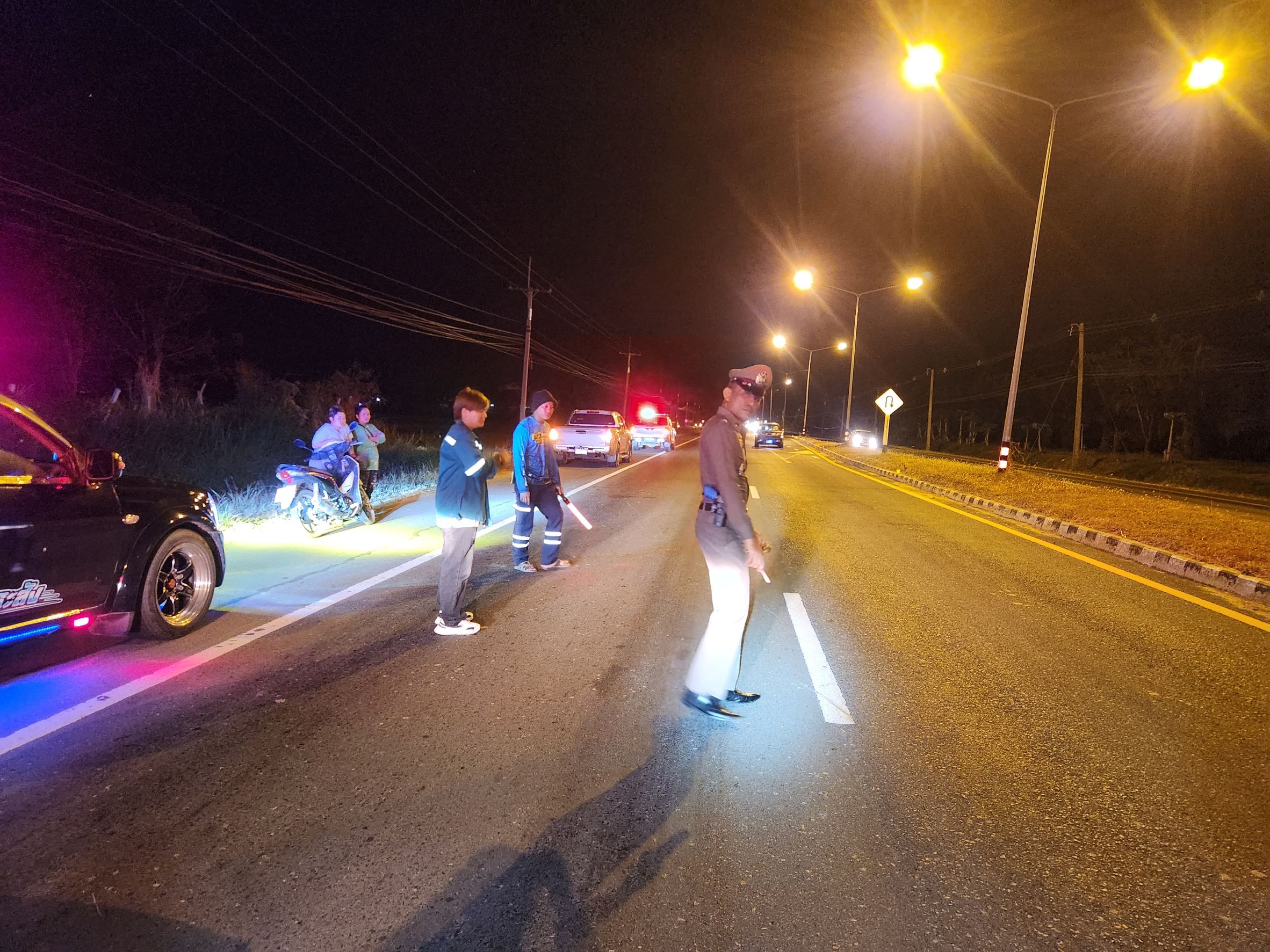 อุบัติเหตุรถยนต์เฉี่ยวชนจักรยานยนต์ที่ถนนสาย 226 บุรีรัมย์ – สุรินทร์