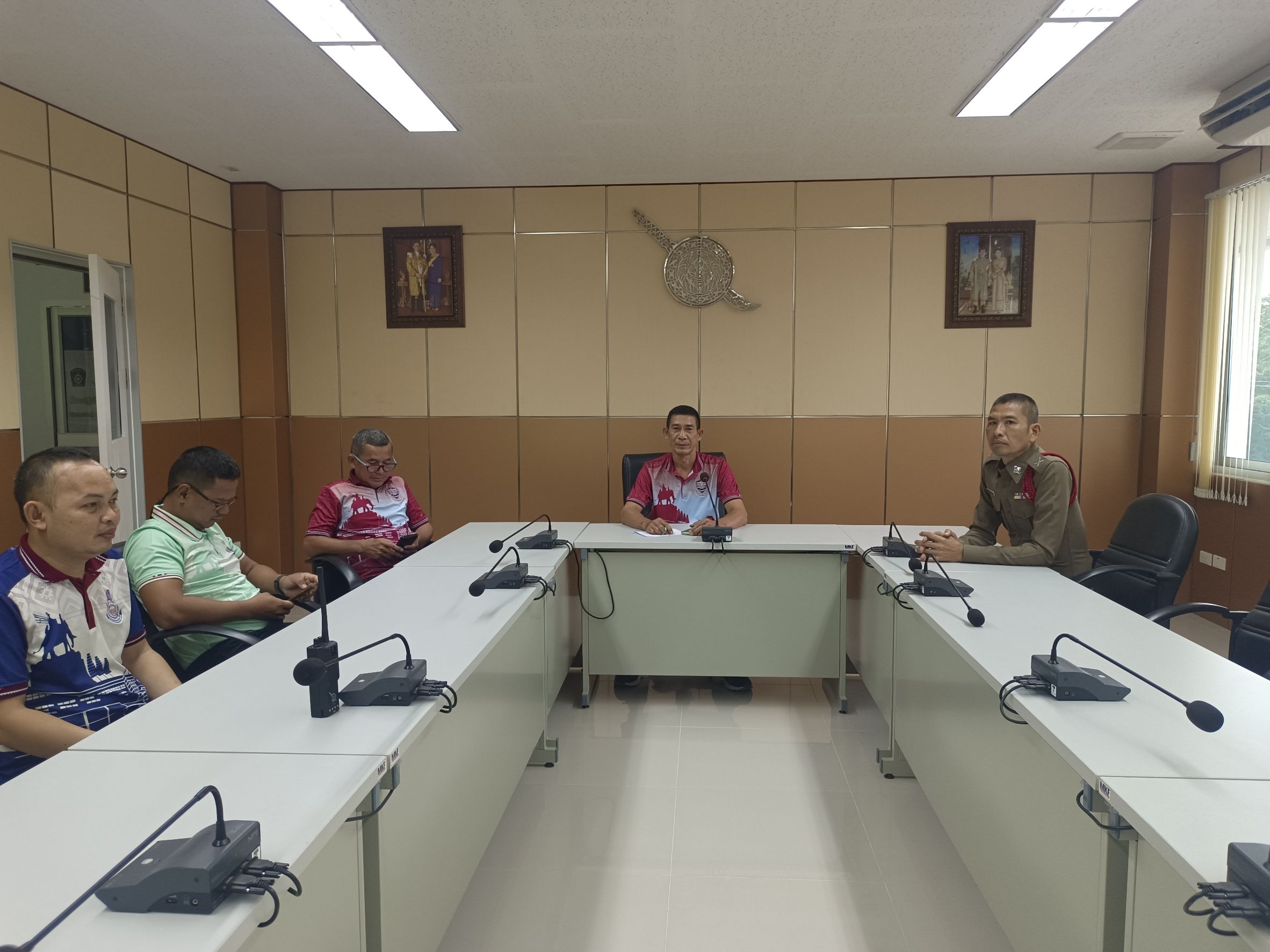 ประชุมชี้แจงการฝึกหัดปฏิบัติราชการ นสต.รุ่นที่ 15 ครั้งที่ 2