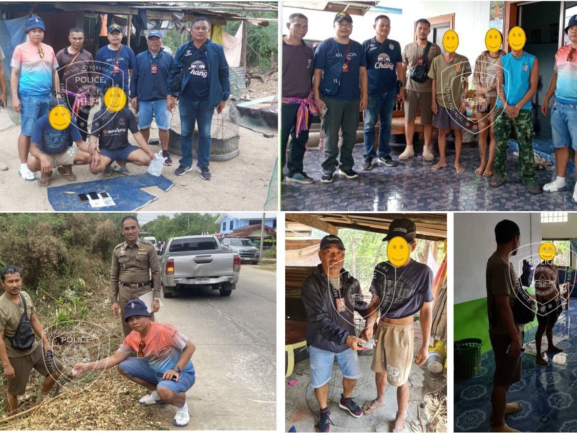 สภ.กระสัง ปิดท้ายห้วงกวาดล้างอาชญากรรม! รวบผู้ต้องหาคดียาเสพติด-บุหรี่ไฟฟ้า รวม 5 คดี