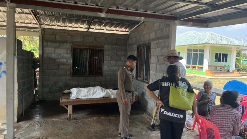 สลด! ชายจมน้ำเสียชีวิตพื้นที่ ต.สูงเนิน เจ้าหน้าที่รุดตรวจสอบที่เกิดเหตุ