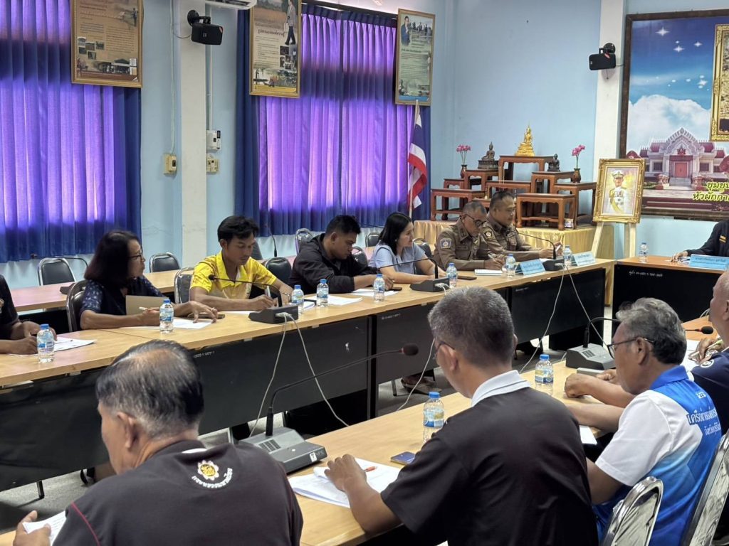ประชุมวางแผนเตรียมความพร้อมตามโครงการ “รวมพลังศรัทธาแก้ไขปัญหายาเสพติดแบบบูรณาการ ของจังหวัดบุรีรัมย์