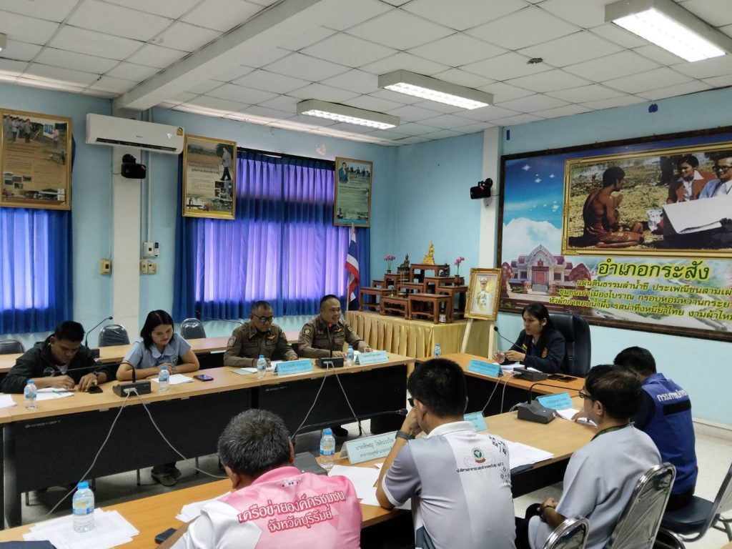 ประชุมวางแผนเตรียมความพร้อมตามโครงการ “รวมพลังศรัทธาแก้ไขปัญหายาเสพติดแบบบูรณาการ ของจังหวัดบุรีรัมย์