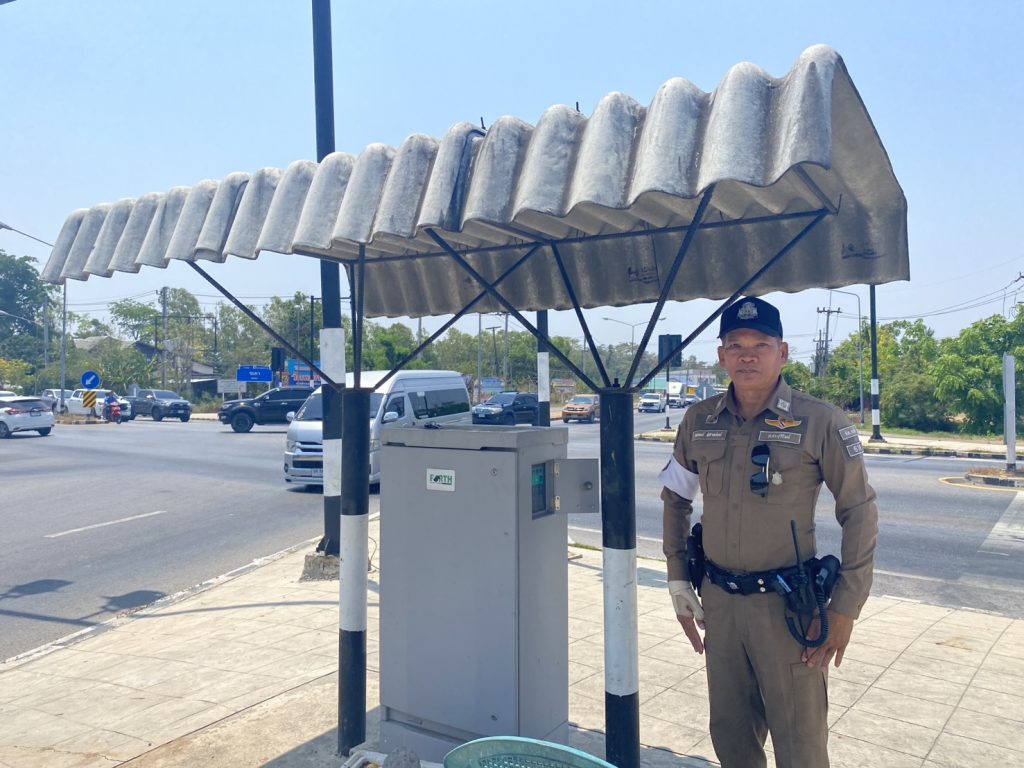 รายงานจราจรสาย 226 ช่วงแยกระกา คล่องตัวทั้งขาขึ้น-ขาล่อง