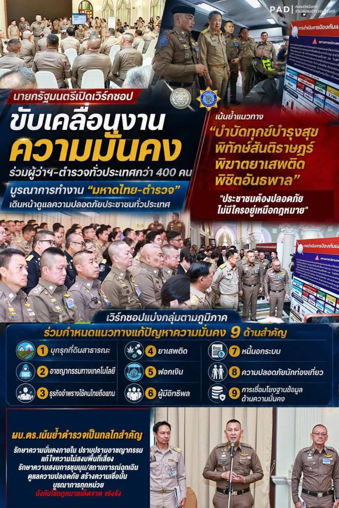 ตร.การขับเคลื่อนความมั่นคง
