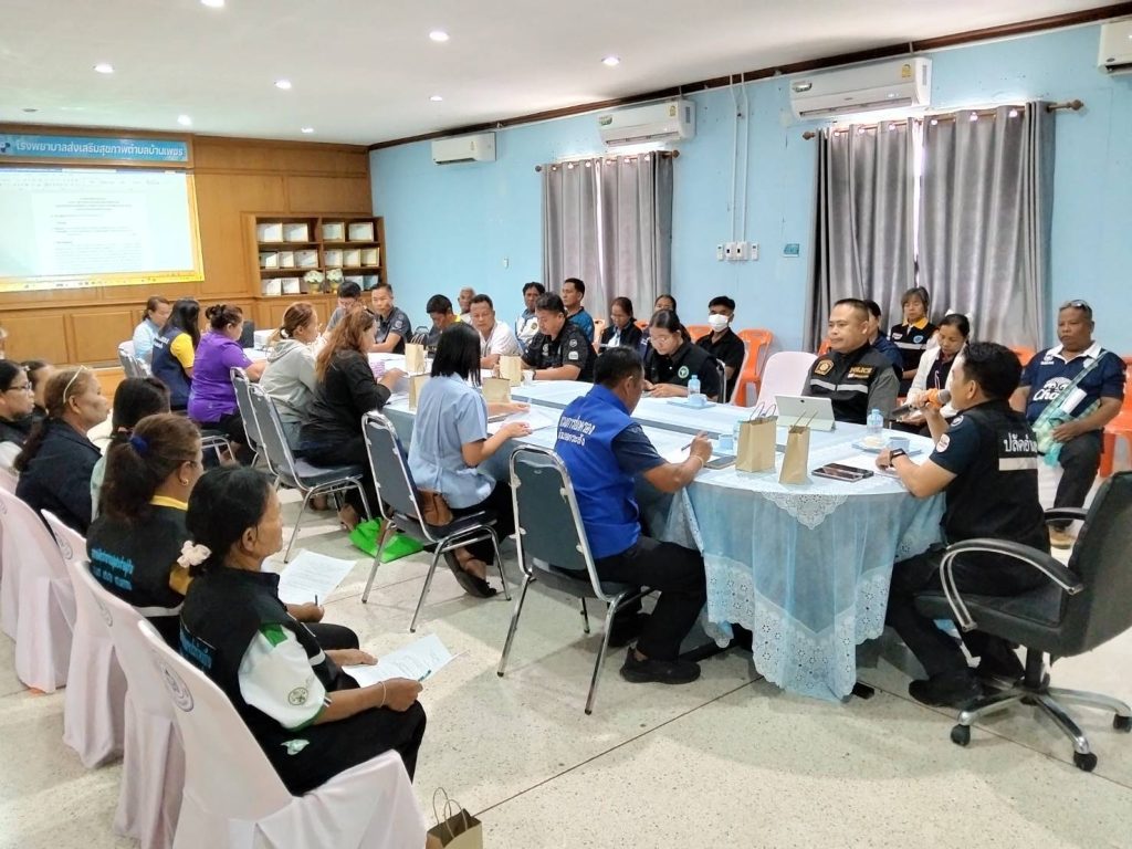 สภ.กระสัง ร่วมประชุมเตรียมความพร้อมโครงการ “รวมพลังศรัทธาแก้ไขปัญหายาเสพติด CBTx (ชุมชนล้อมรักษ์) รุ่นที่ 2