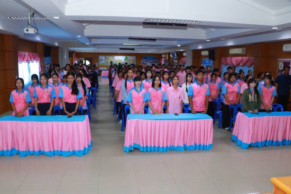 ตำรวจภูธรจังหวัดบุรีรัมย์ เปิดโครงการ “ปลูกความรู้ มุ่งสู่ความปลอดภัย เยาวชนใส่ใจ วินัยจราจร” รุ่นที่ 1 ณ โรงเรียนกระสังพิทยาคม